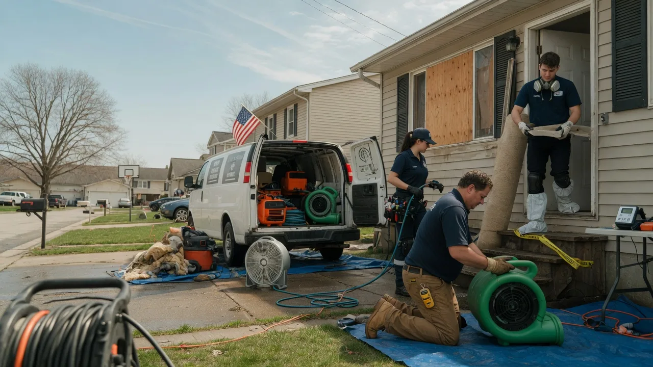 Water Damage Restoration in Darragh, PA near me